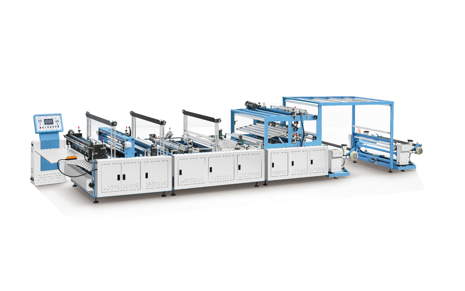 ZXL-1300雙放料無紡布制袋機(jī)(香蕉套袋、衛(wèi)浴潔具套袋、沙發(fā)套袋)